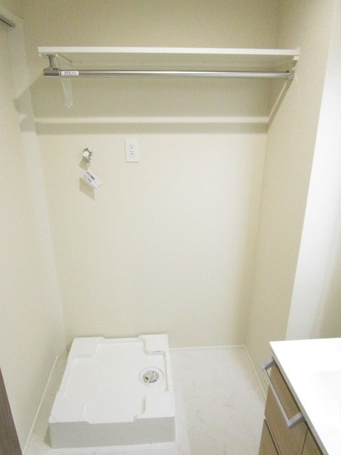 その他設備　室内洗濯置き