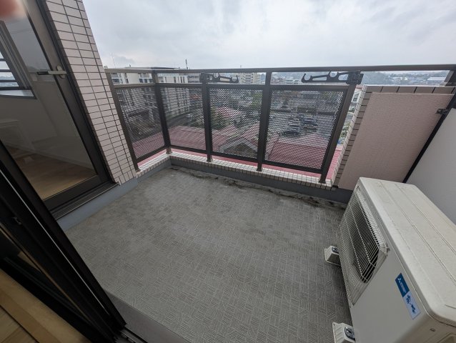 バルコニー　広々としたバルコニーです
