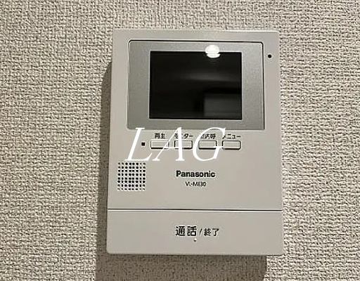 セキュリティ　モニター付インターホンです。