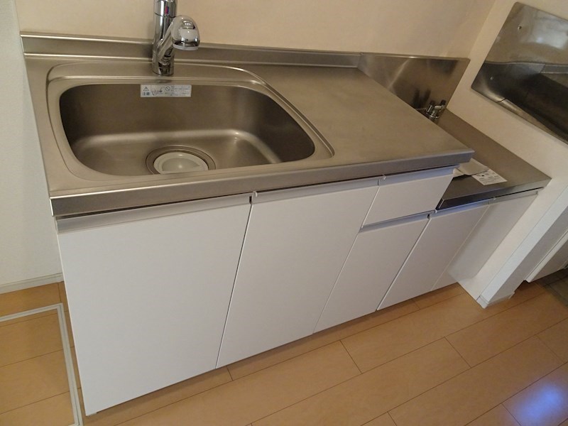 キッチン　ガスコンロ設置可