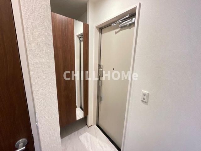 玄関　当社、チルホームのHPもご覧ください(^^)/物件情報多数♪