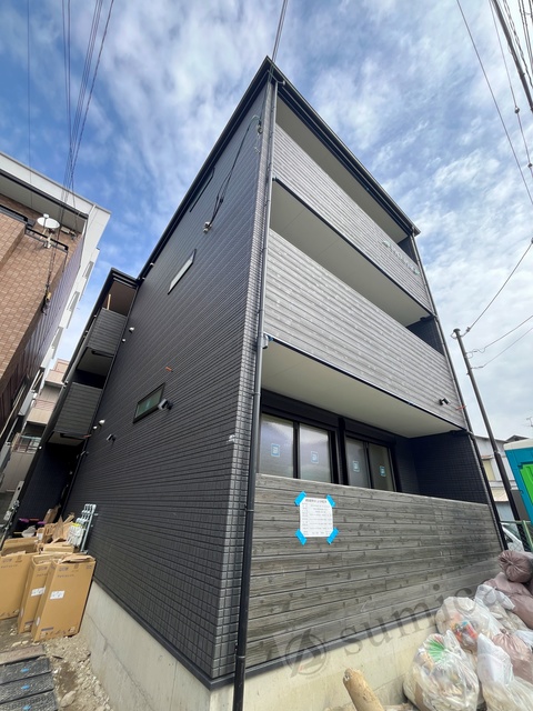 建物外観　オートロック・宅配付、ネットも無料♪