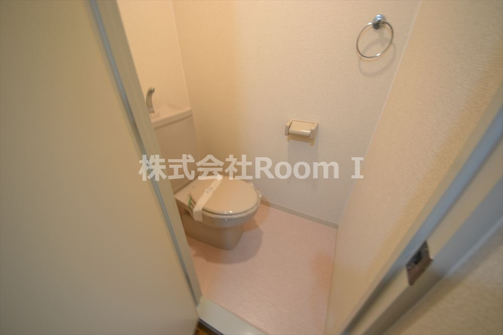 トイレ　ゆったりとした空間のトイレです