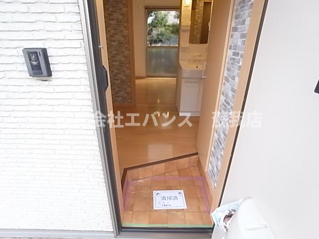 玄関　ゆったりとした玄関です