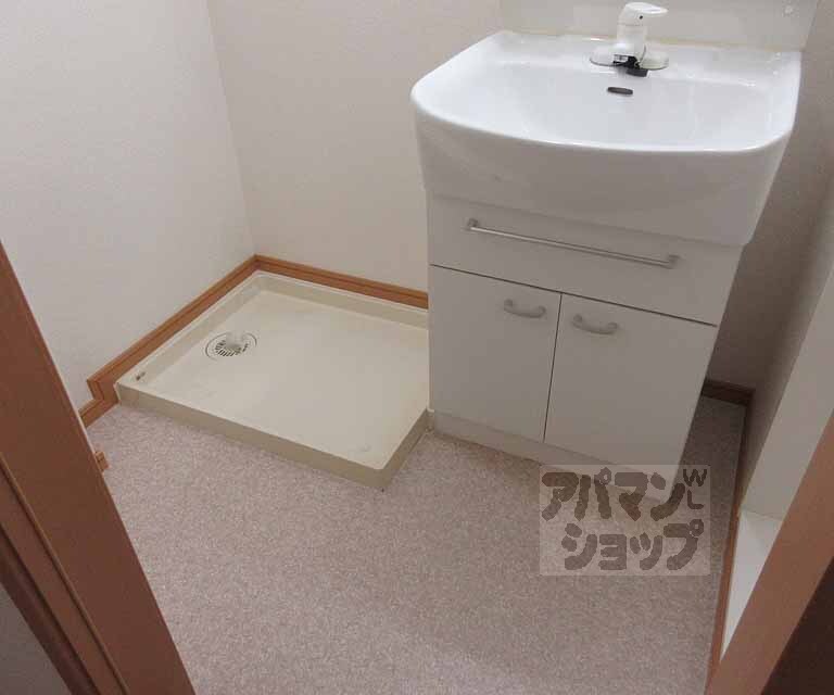 洗面設備　脱衣所です！