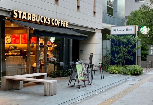 飲食店　スターバックスコーヒー芝大門店（飲食店）まで230m
