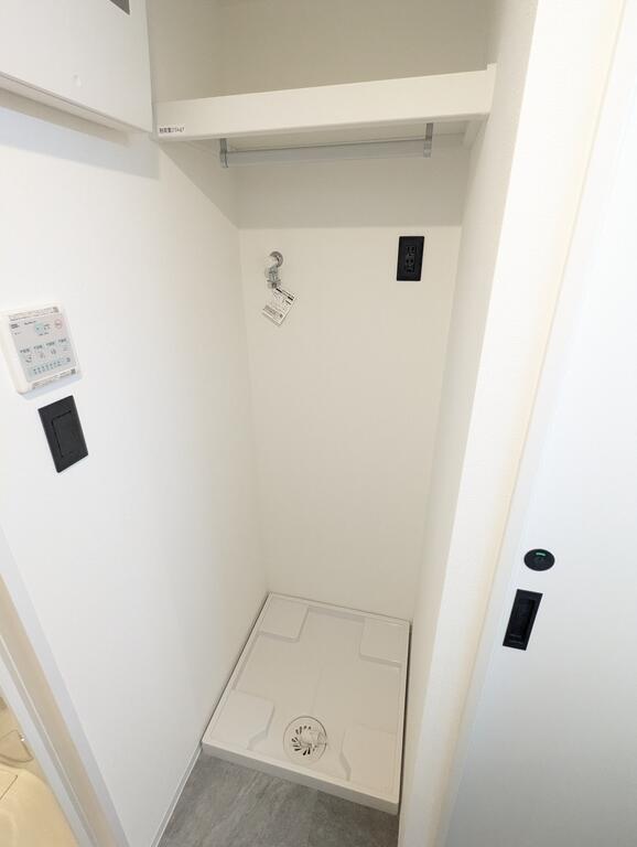 セキュリティ　室内洗濯機置場