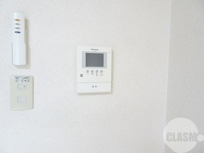 セキュリティ　来訪者が確認できるモニターホン♪