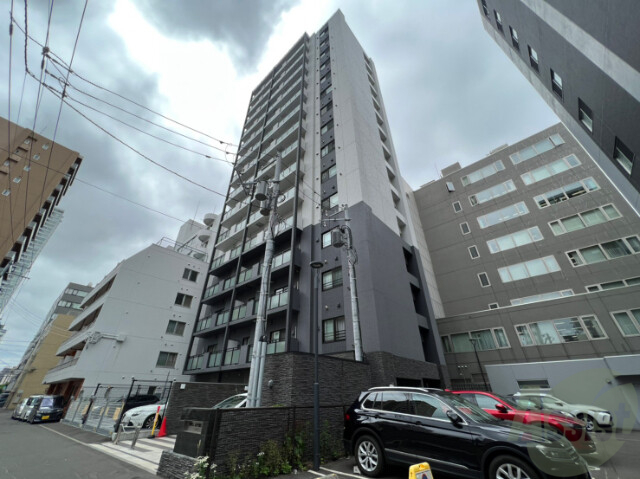 建物外観　札幌市中央区北２条東「ドエル札幌アクシア」