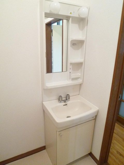 洗面設備　写真は別の部屋になります