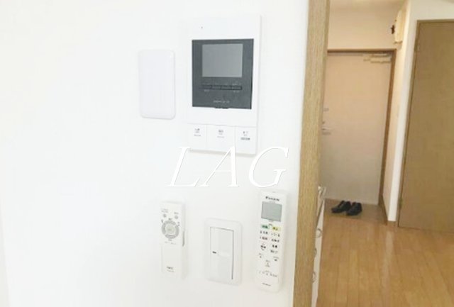 セキュリティ　モニター付インターホンです。