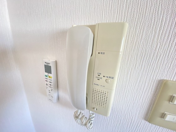 セキュリティ　※別部屋の写真です