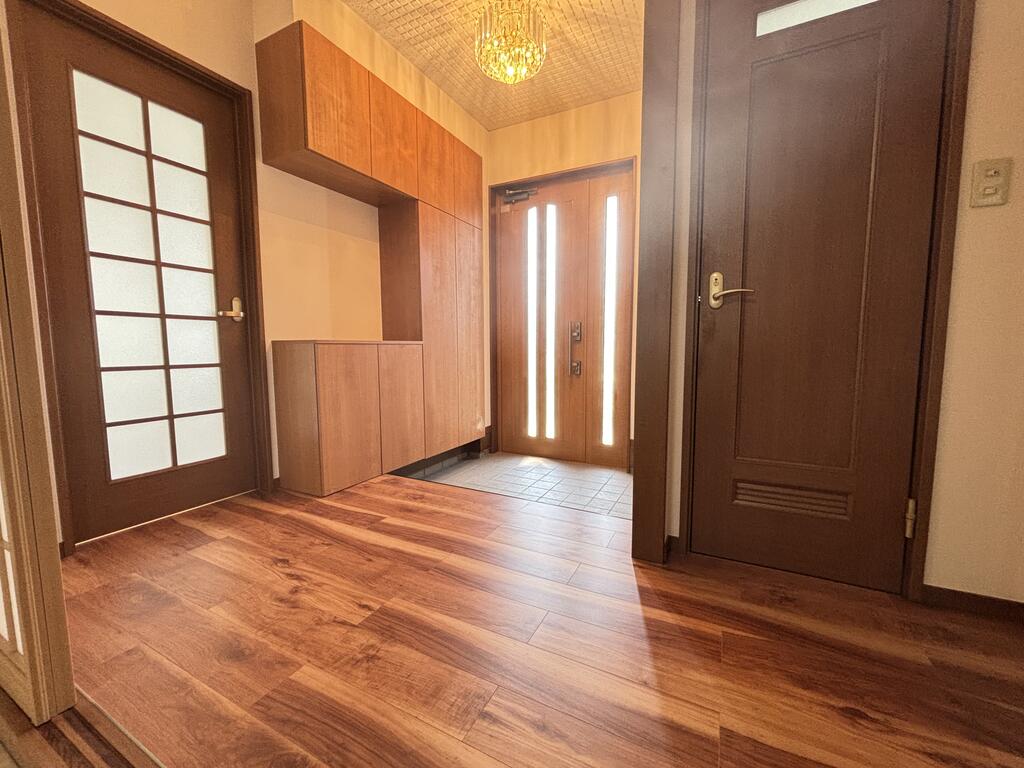 ＪＲ播但線 甘地駅 徒歩18分 2階建 築27年の玄関写真