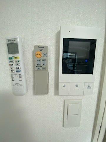 セキュリティ　モニター付きインターホンです