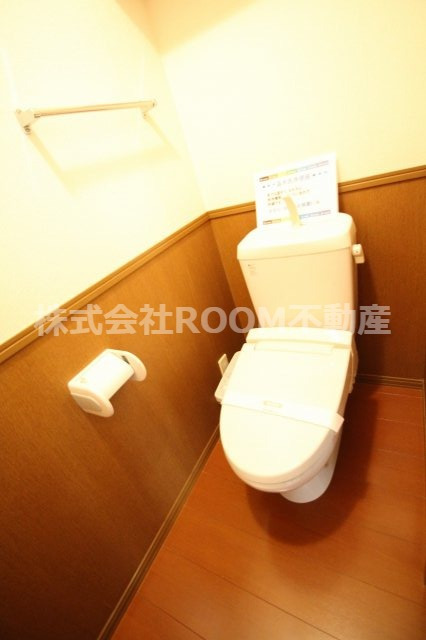 トイレ　ゆったりとした空間のトイレです
