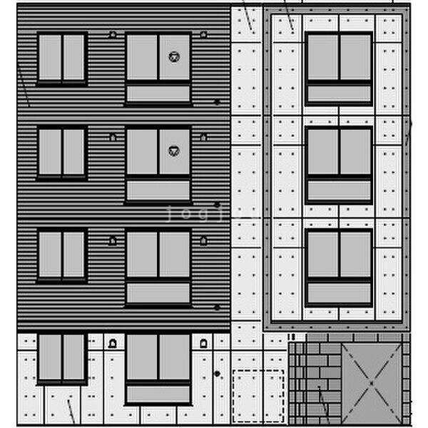 建物外観　外観パース