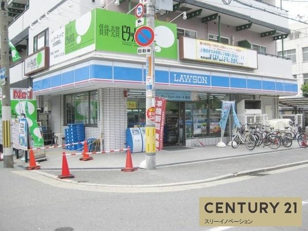 コンビニ　ローソンJR弁天町駅前店（コンビニ）まで104m