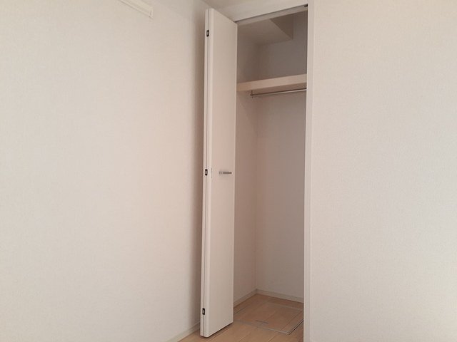 収納　たっぷりとした収納スペースです