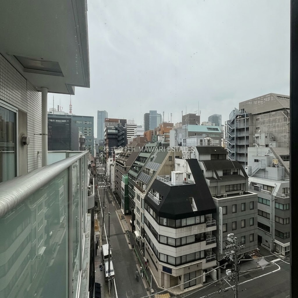 眺望　HIMAWARI ESTATESは浜松町駅徒歩20秒