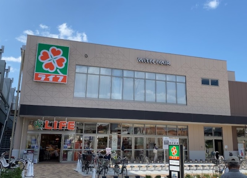 スーパー　ライフ阪神鳴尾店（スーパー）まで376m