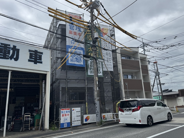 建物外観　～頑張って建築中～