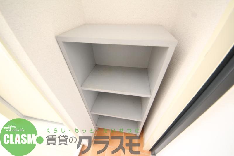 収納　収納のためのスペースです