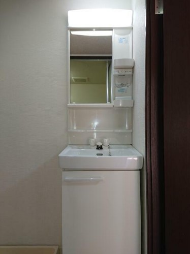 洗面設備　嬉しい独立洗面