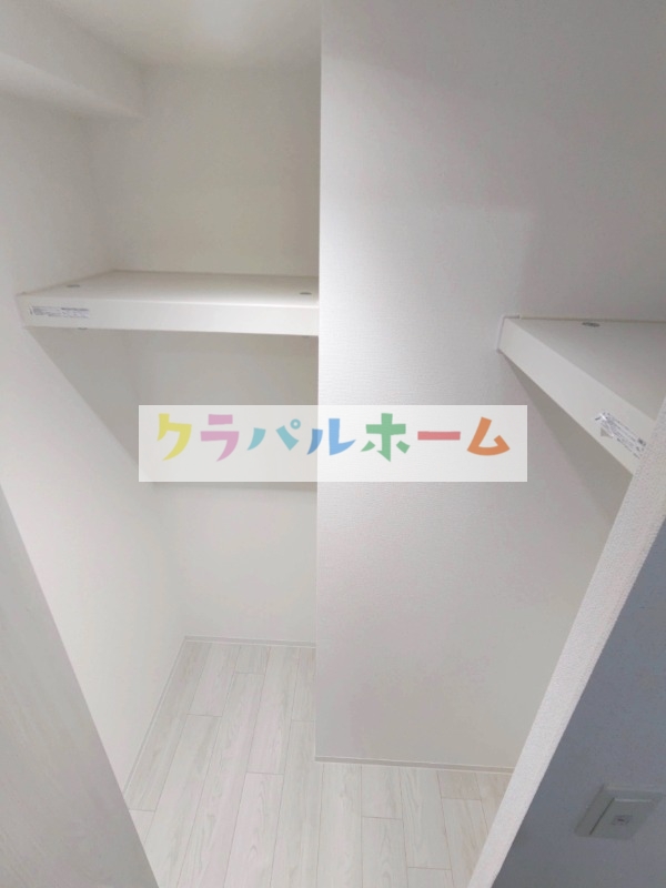 収納　ウォークインクローゼット