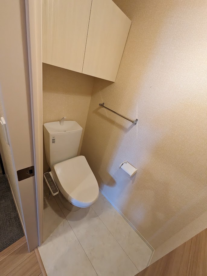 ペット対応のトイレ写真