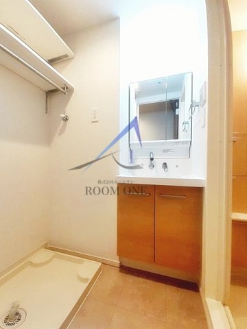 洗面設備　洗面台です。