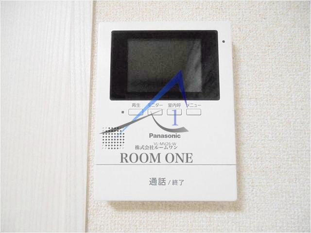 セキュリティ　モニター付きインターホンです。