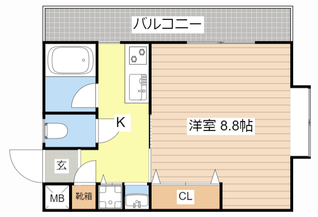 セラビ C’EST LA VIEの間取り写真