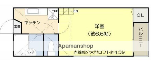 ＪＲ京浜東北線 川崎駅 徒歩13分 2階建 築22年の間取り写真