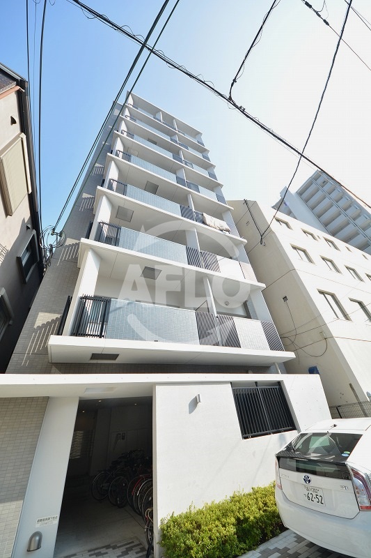 建物外観　ユイットアルブル上町台　外観