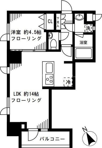 ファインクレスト護国寺の間取り写真