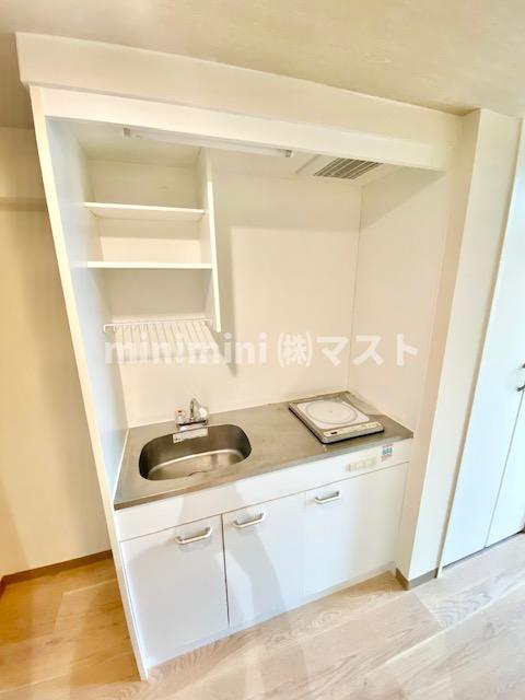 内外うつぼビルのキッチン写真