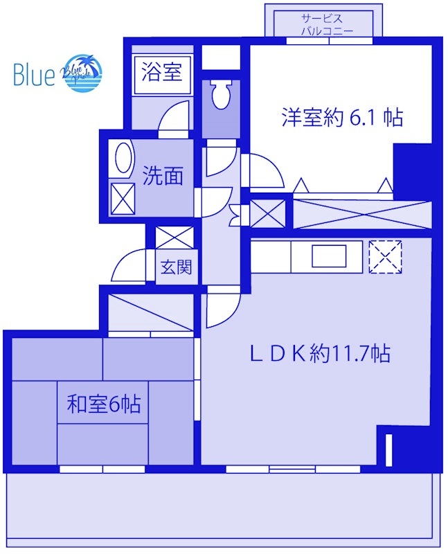 アプリ新横浜の間取り写真