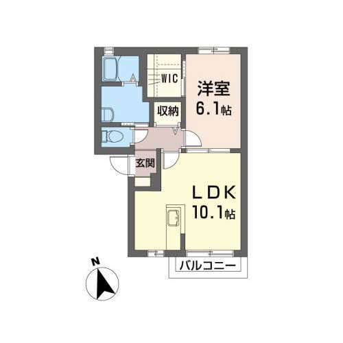 グランドハイツの間取り写真