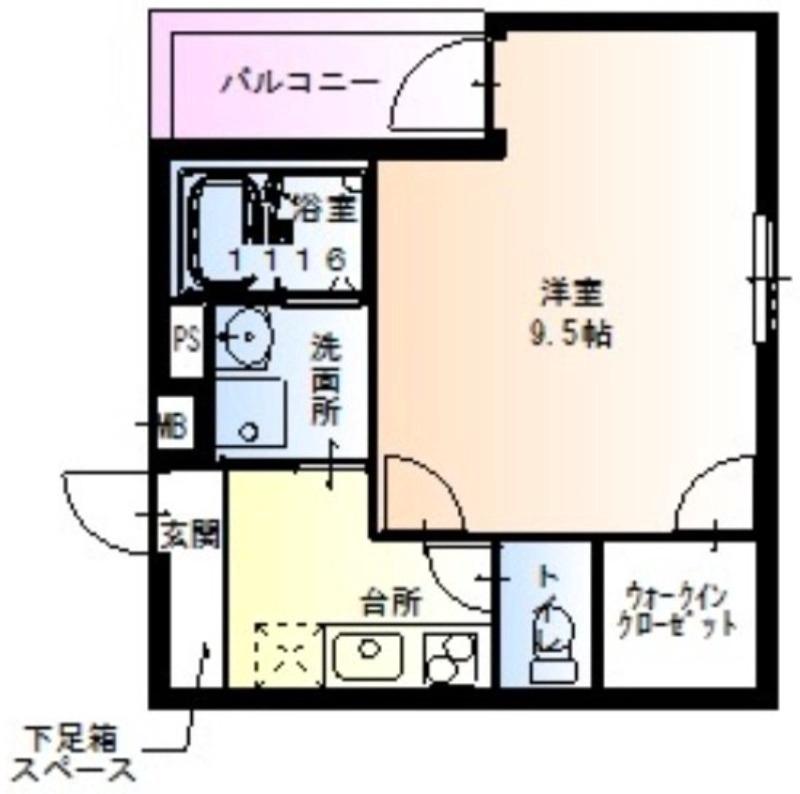 フジパレス鳳駅西II番館の間取り写真