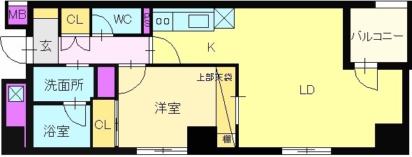 ファインなかもずの間取り写真