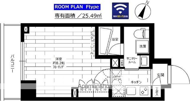 グランドコンシェルジュ大森本町IIアジールコートの間取り写真