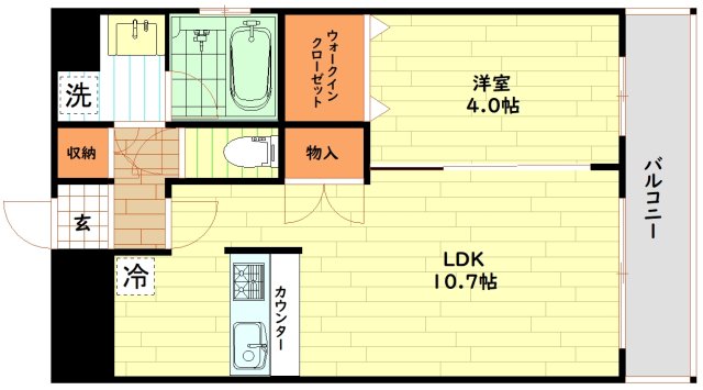 ミラージュパレス新梅田Cieroの間取り写真