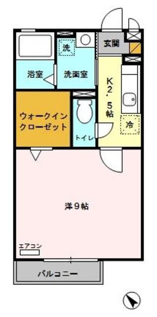 リビングタウン三橋の間取り写真