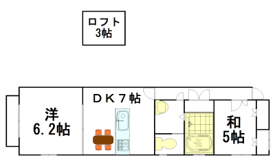 オレンジハウスの間取り