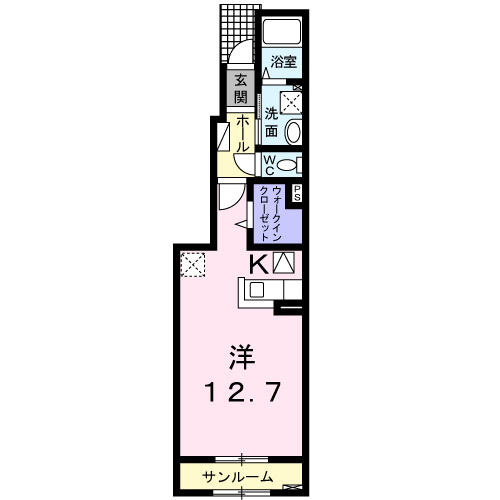 アルトプエンテの間取り