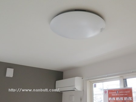 その他設備　エアコン・照明完備