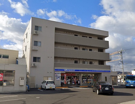 コンビニ　ローソン福山川口町二丁目店（コンビニ）まで222m