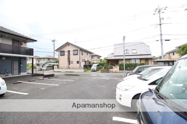 駐車場　眺望