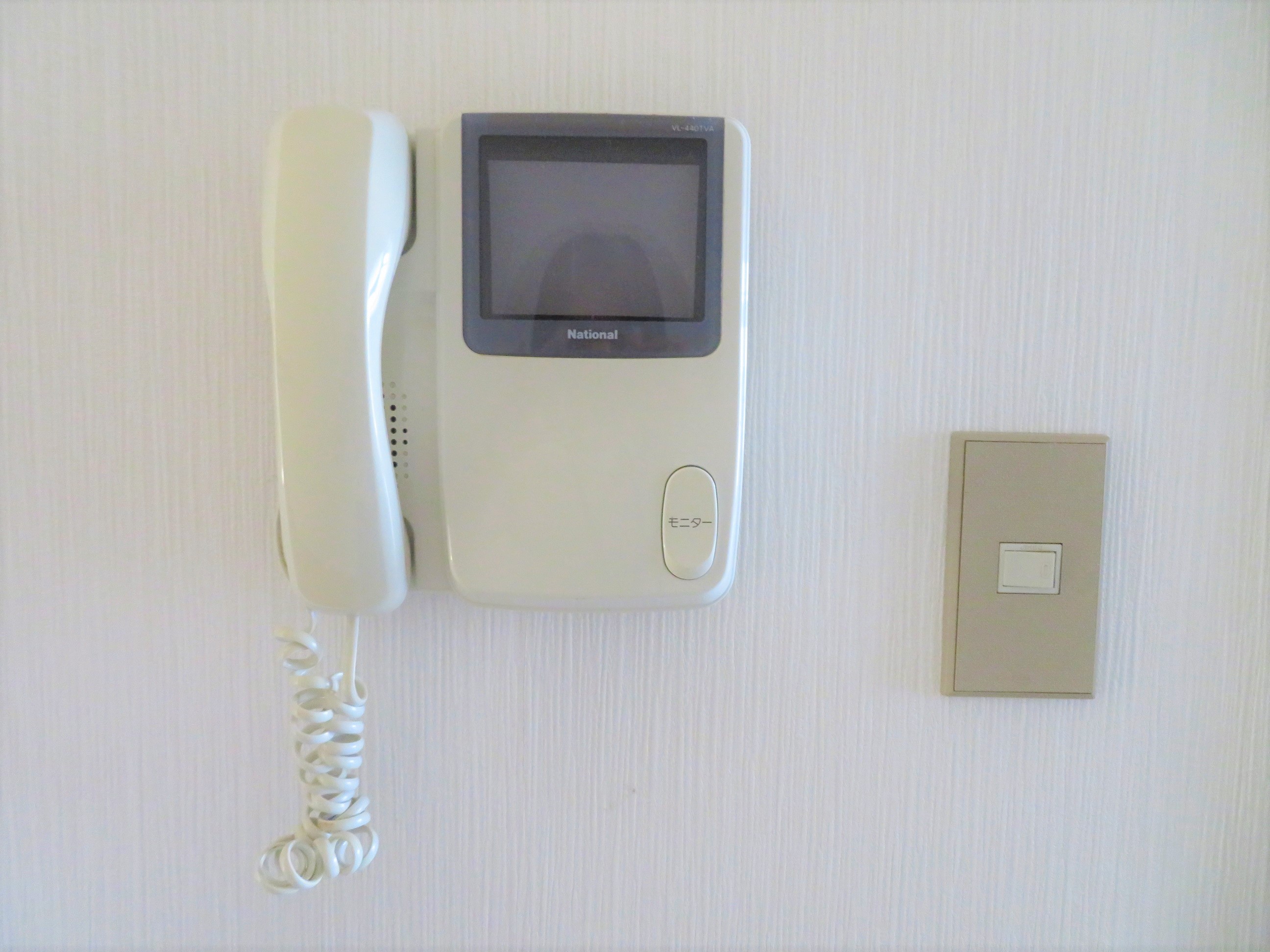 セキュリティ　来た人の顔が分かり安心です☆