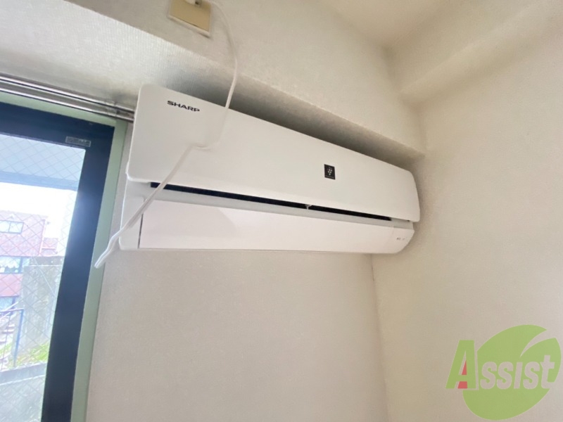 その他設備　エアコンが付いているので夏も冬も快適ですね～